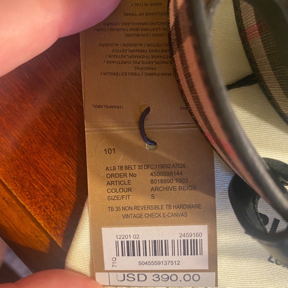 Burberry Belt - Picture 5 of 5